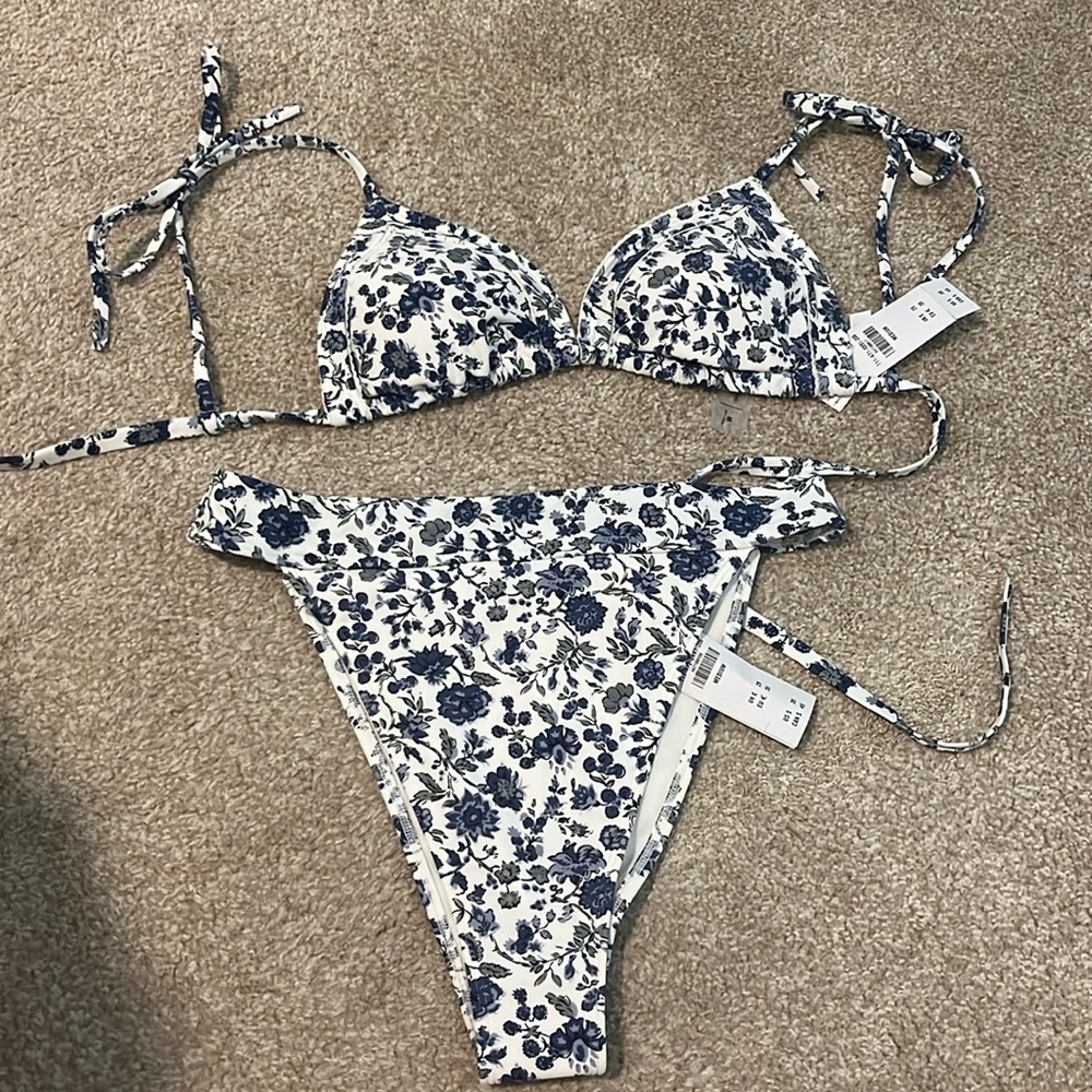 A&F NWT high waisted bikini set